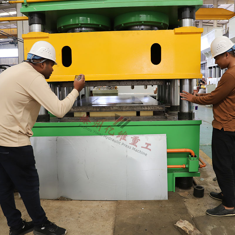 Steel Door Panel Forming Hydraulic Press with Embossing Mold